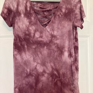 American eagle soft and sexy purple top